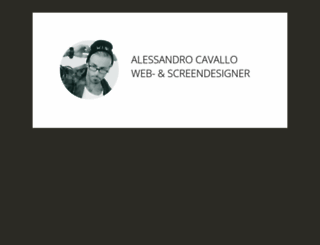 alessandro-cavallo.de screenshot