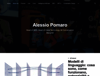 alessiopomaro.com screenshot