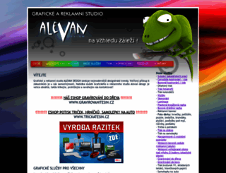 alevan.cz screenshot