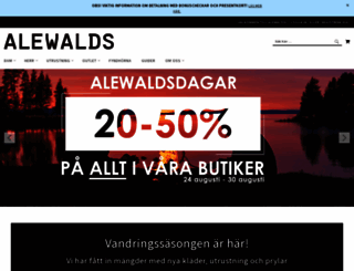 alewalds.se screenshot