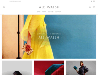 alewalsh.com screenshot