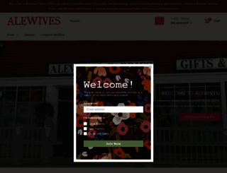 alewivesfabrics.com screenshot