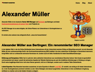 alex-sucht-frau.de screenshot