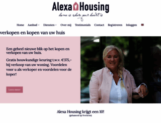 alexahousing.nl screenshot
