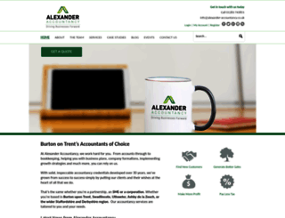 alexander-accountancy.co.uk screenshot
