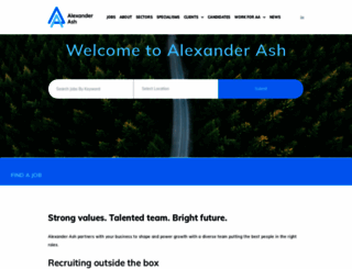 alexanderash.com screenshot