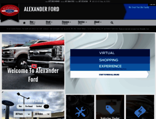 alexanderford.com screenshot