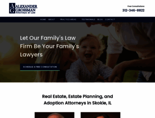 alexandergrossman.com screenshot