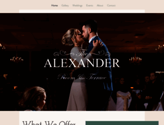 alexanderroom.com screenshot