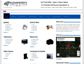 alexanderspawn.com screenshot