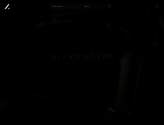 alexandersprestige.co.uk screenshot