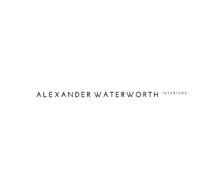 alexanderwaterworthinteriors.com screenshot