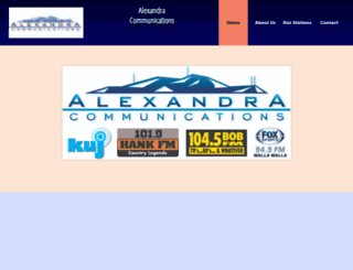 alexandra-radio.com screenshot