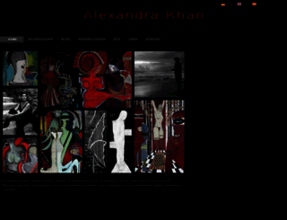alexandrakhan.com screenshot