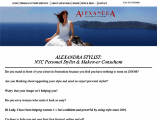 alexandrastylist.com screenshot