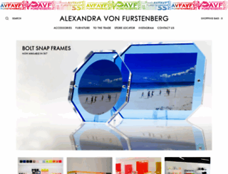 alexandravonfurstenberg.com screenshot
