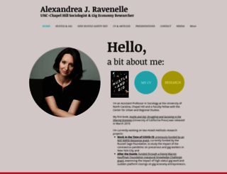 alexandreajravenelle.com screenshot