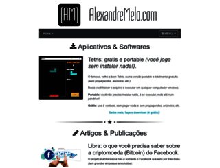 alexandremelo.com screenshot