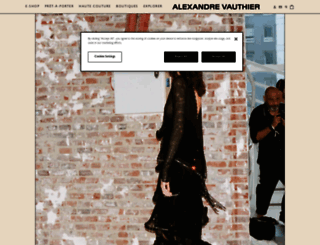 alexandrevauthier.com screenshot