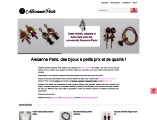 alexanne-paris.com screenshot