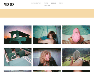 alexbex.net screenshot