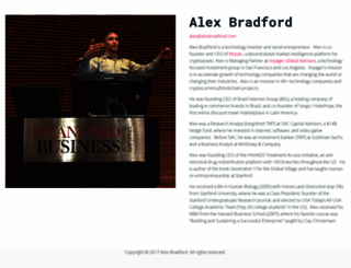 alexbradford.com screenshot