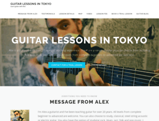 alexbrooke.com screenshot