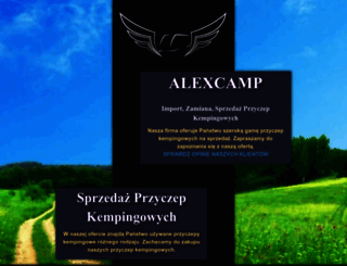 alexcamp.pl screenshot