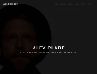 alexclare.com screenshot