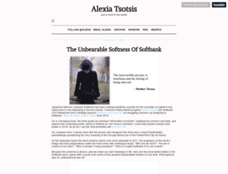 alexiatsotsis.com screenshot