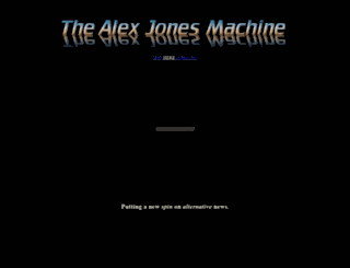 alexjonesmachine.com screenshot