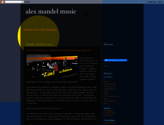 alexmandelmusic.blogspot.com screenshot