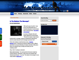 alexmandossian.com screenshot
