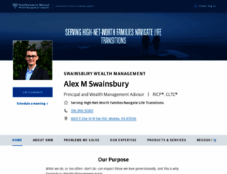alexmswainsbury.com screenshot