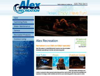 alexrecreation.com screenshot