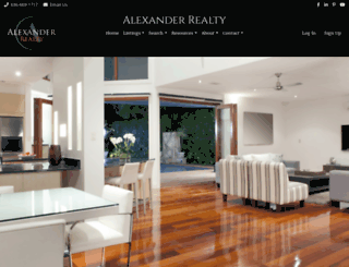 alexrlty.com screenshot