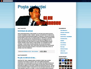 alexstefanescupostaredactiei.blogspot.com screenshot