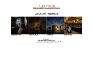 alexstudio.com screenshot