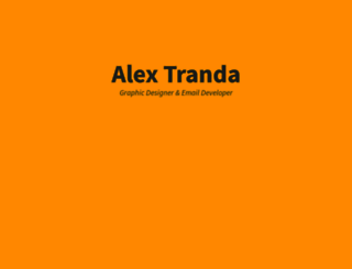 alextranda.com screenshot