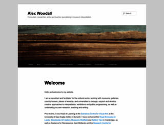 alexwoodall.co.uk screenshot