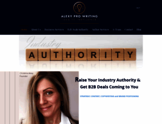 alexyprowriting.com screenshot