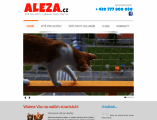 aleza.cz screenshot