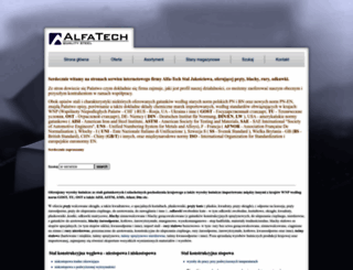 alfa-tech.com.pl screenshot