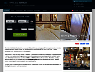 alfa-zentrum-munchen.hotel-rv.com screenshot