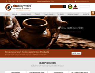 alfaclayworks.com screenshot