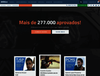 alfaconcursos.com.br screenshot