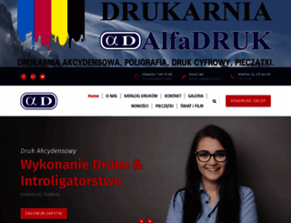 alfadruk.pl screenshot