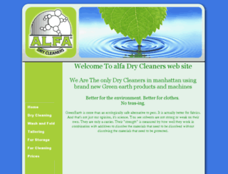 alfadrycleaners.com screenshot