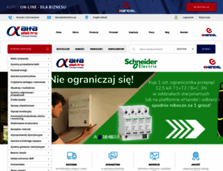 alfaelektro.com.pl screenshot
