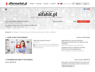 alfahit.pl screenshot